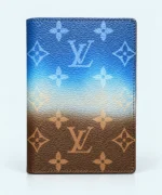 Louis Vuitton Monogram Gradient Multiple Passport Cover M64502 – Blue Brown