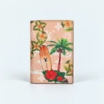 Louis Vuitton Pocket Organizer Monogram Surfin Passport Cover Pink M64502  Palm Tree