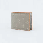 Louis Vuitton Multiple Wallet 63297 – Damier Graphite Grey Orange Trim