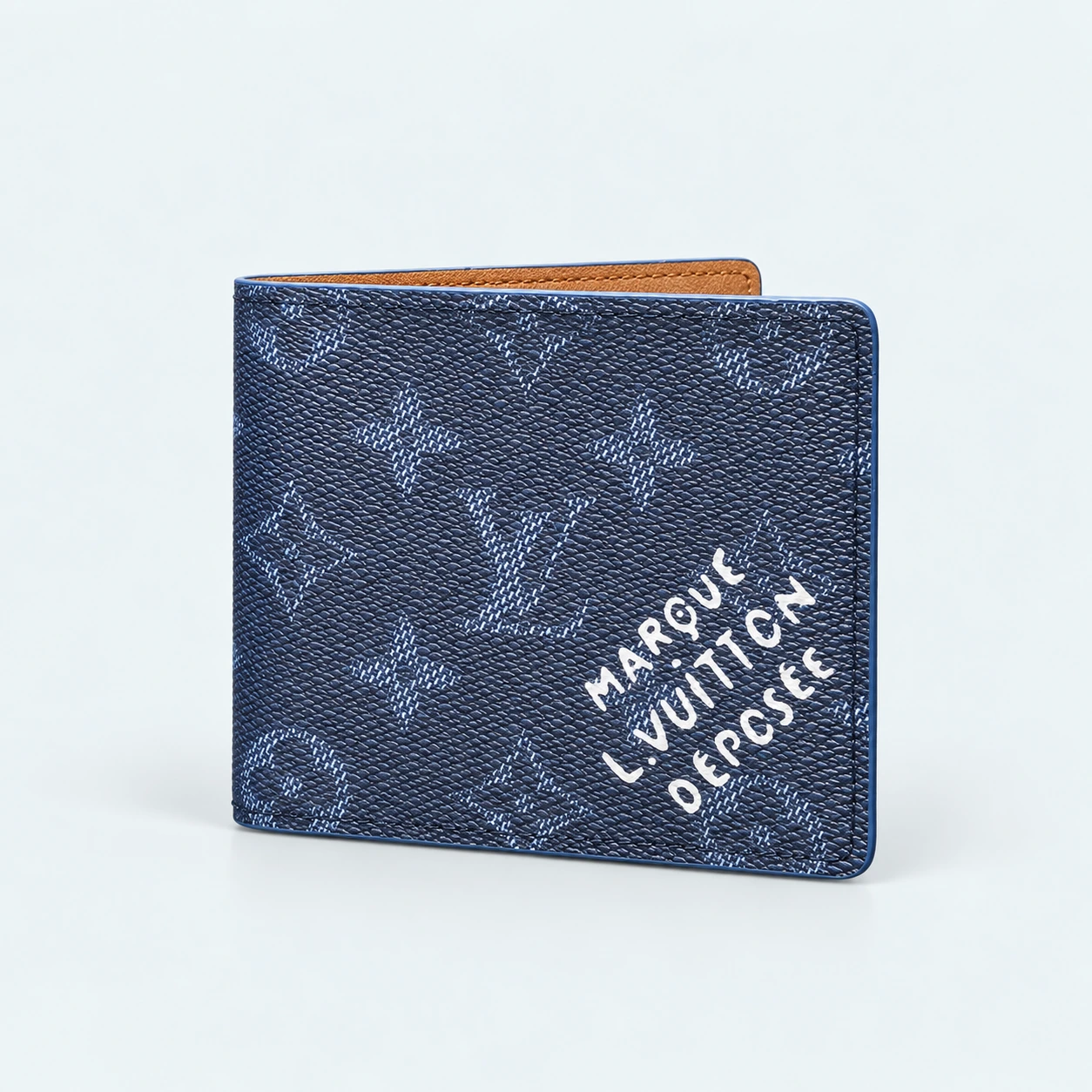 ChatGPT Image Sep 23, 2026, 02_05_01 PM Louis Vuitton Pocket Organizer 26838– Damier Heritage Blue - Image 1