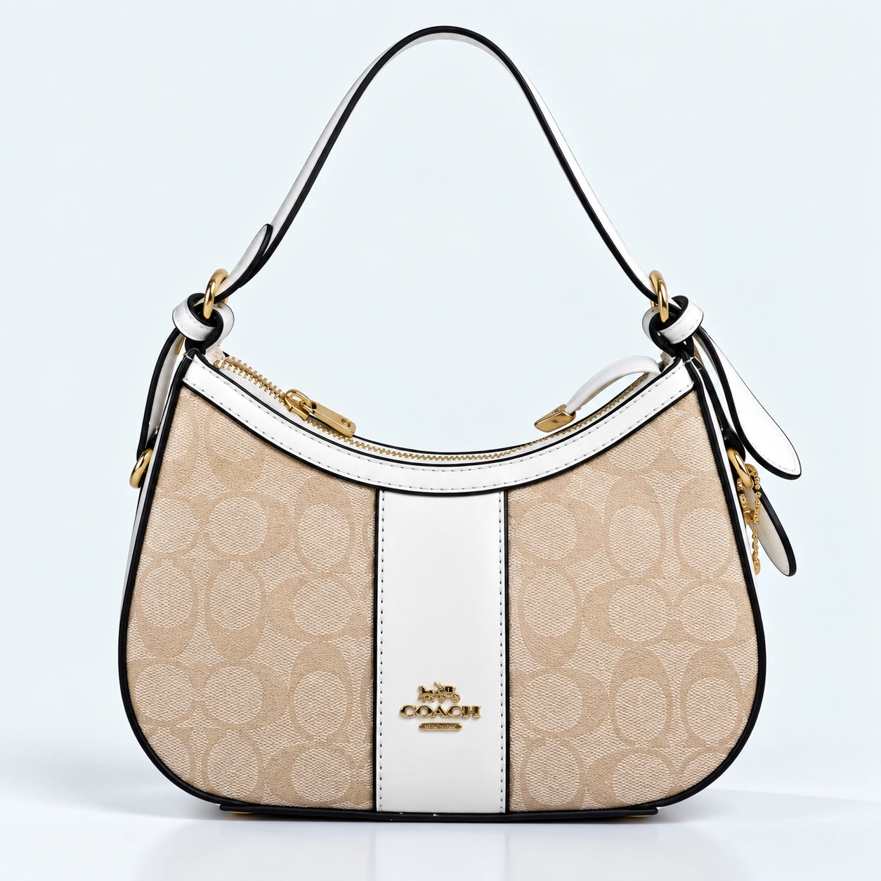 ChatGPT Image Sep 23, 2026, 02_13_12 PM Coach Signature Jacquard Hobo Bag – 7001 Brown - Image 1