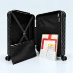 Louis Vuitton Style Monogram Business Rolling Trolley Bag – Cabin Travel Luggage - Image 6