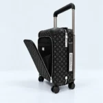 Louis Vuitton Style Monogram Business Rolling Trolley Bag – Cabin Travel Luggage - Image 2