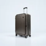 Smart Polo Premium Grey Hard Shell Luggage Trolley Bag with TSA Lock 91882 - Image 2
